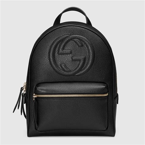 gucci soho mini backpack|black gucci backpack for women.